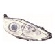 Ford Fiesta 2008-2012 Chrome Inner Halogen Head Lamp Unit Driver Side